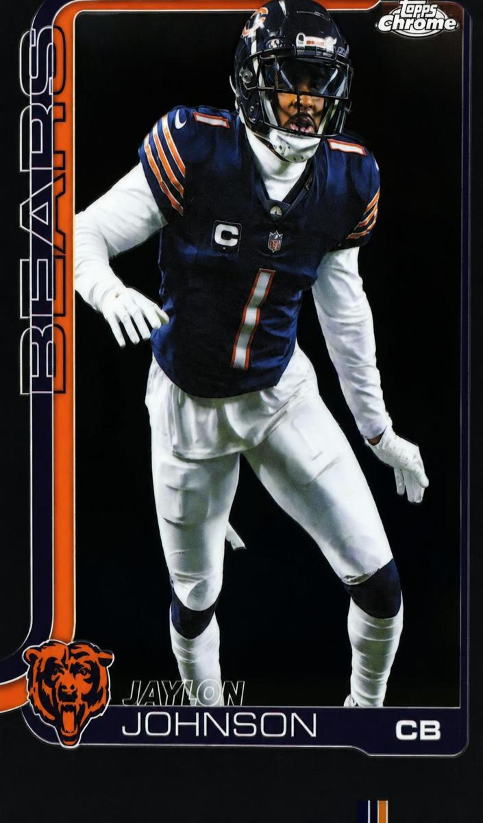 Jaylon Johnson 2025 Topps Chrome Football card
