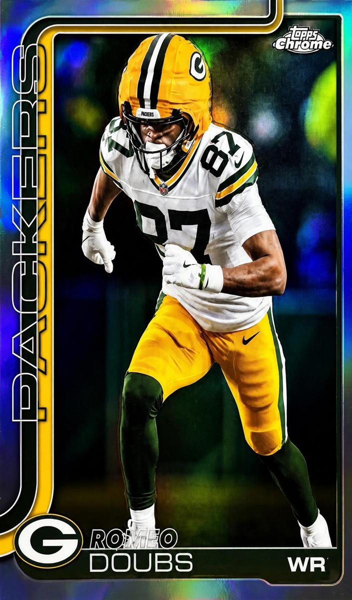 Romeo Doubs 2025 Topps Chrome Football card
