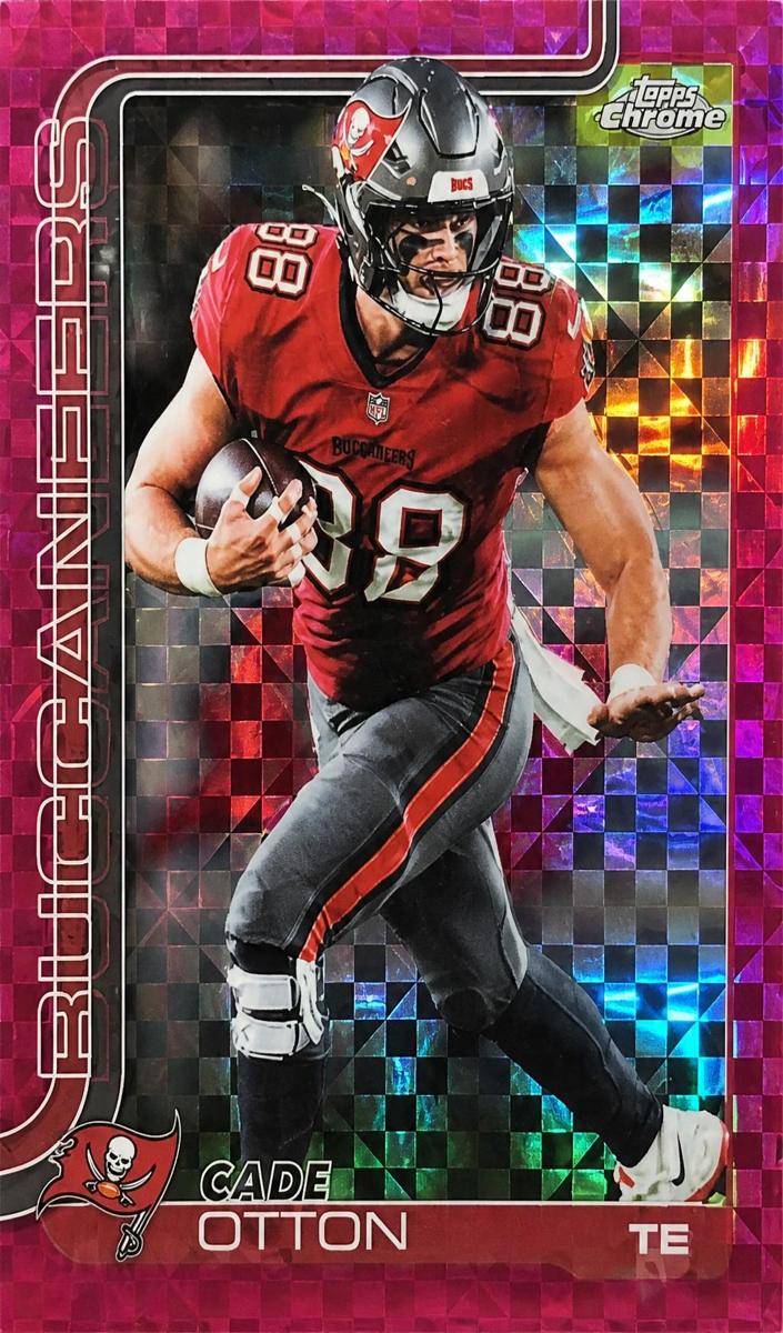 Cade Otton 2025 Topps Chrome Football card