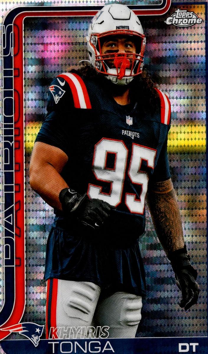 2025 Khyiris Tonga [Red White Blue Refractor] #214