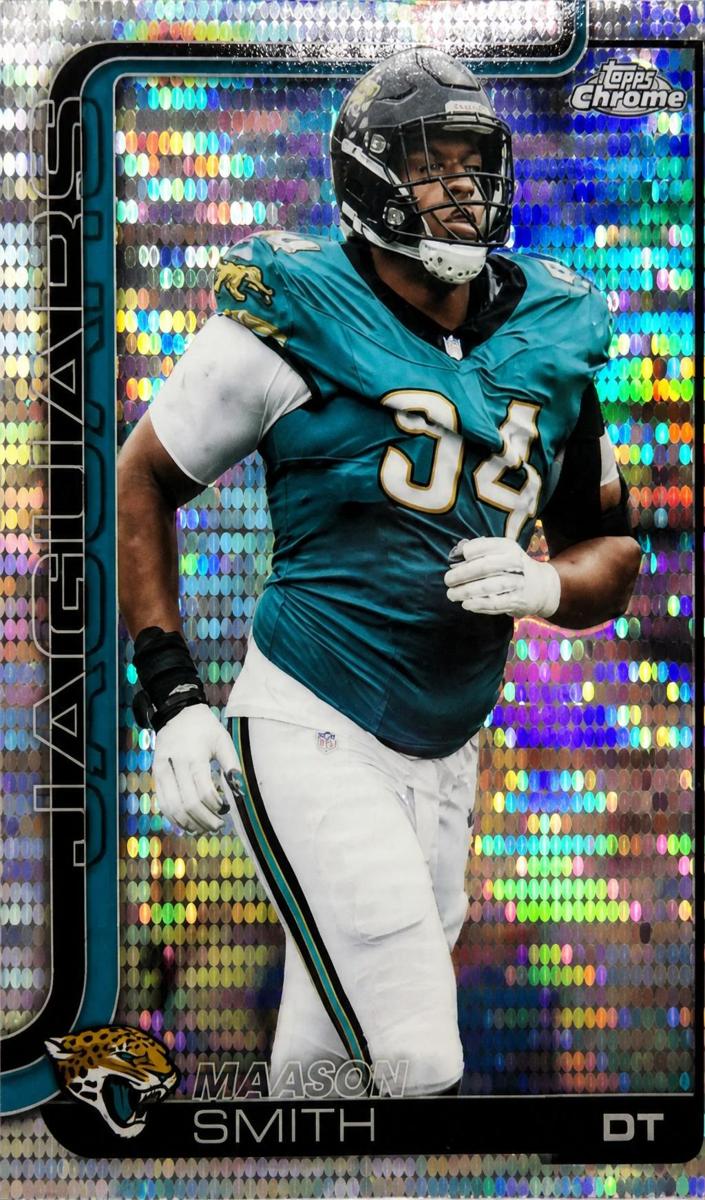 Maason Smith 2025 Topps Chrome Football card