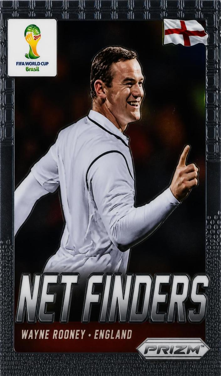 2014 Panini Prizm World Cup Wayne Rooney [Blue] #9 card
