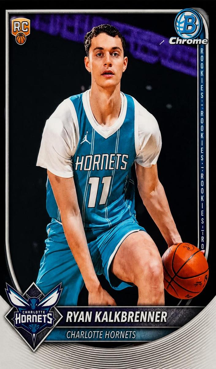 Ryan Kalkbrenner 2025 Bowman Basketball card