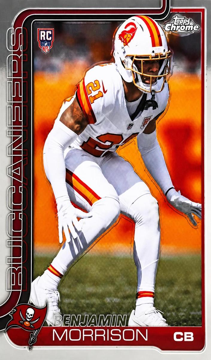 Benjamin Morrison 2025 Topps Chrome Football card