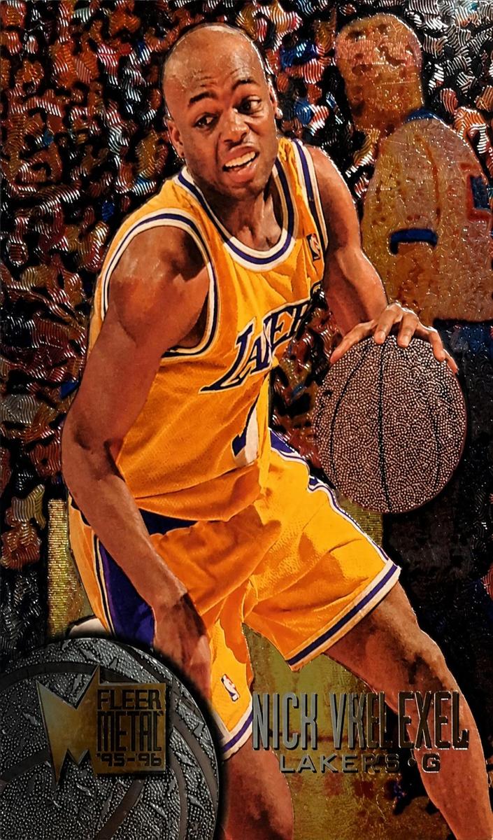 1995 Fleer Metal Nick Van Exel #55 card