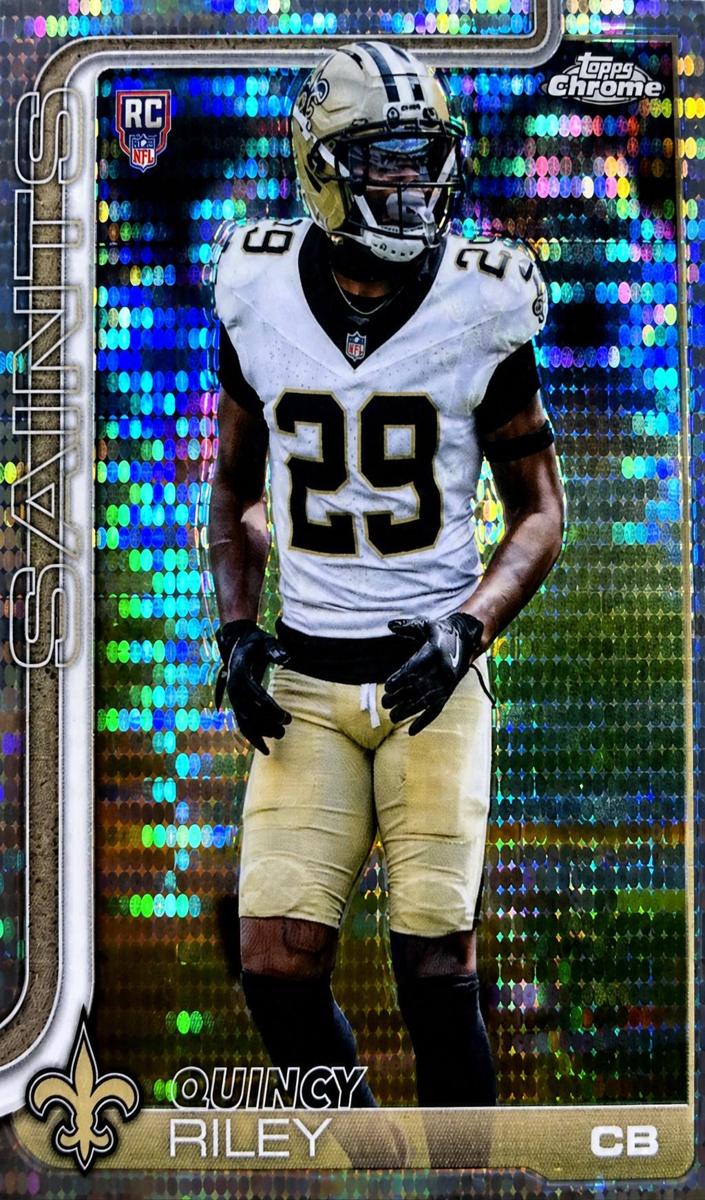Quincy Riley 2025 Topps Chrome Football card