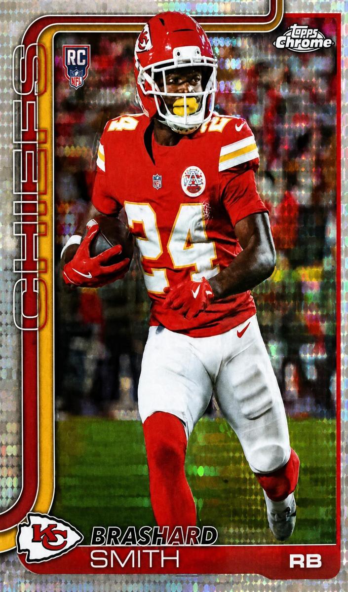 2025 Brashard Smith [Yellow Wave Refractor] #311