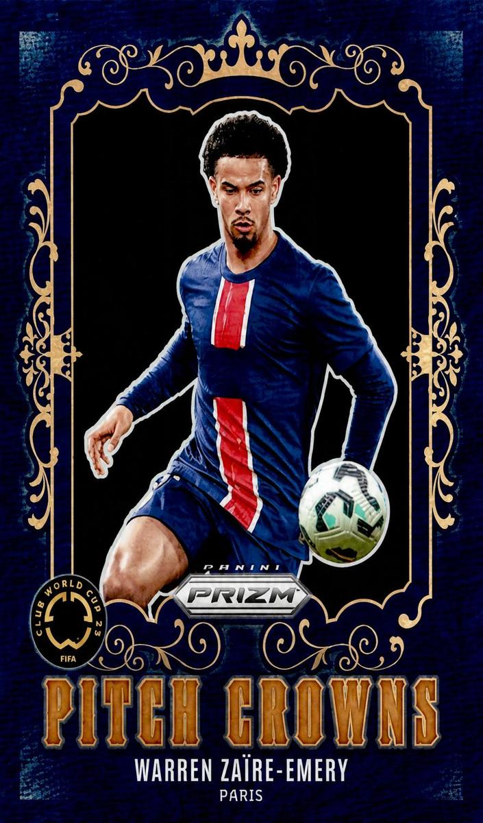 2025 Panini Prizm FIFA Club World Cup Warren Zaire-Emery #12 card