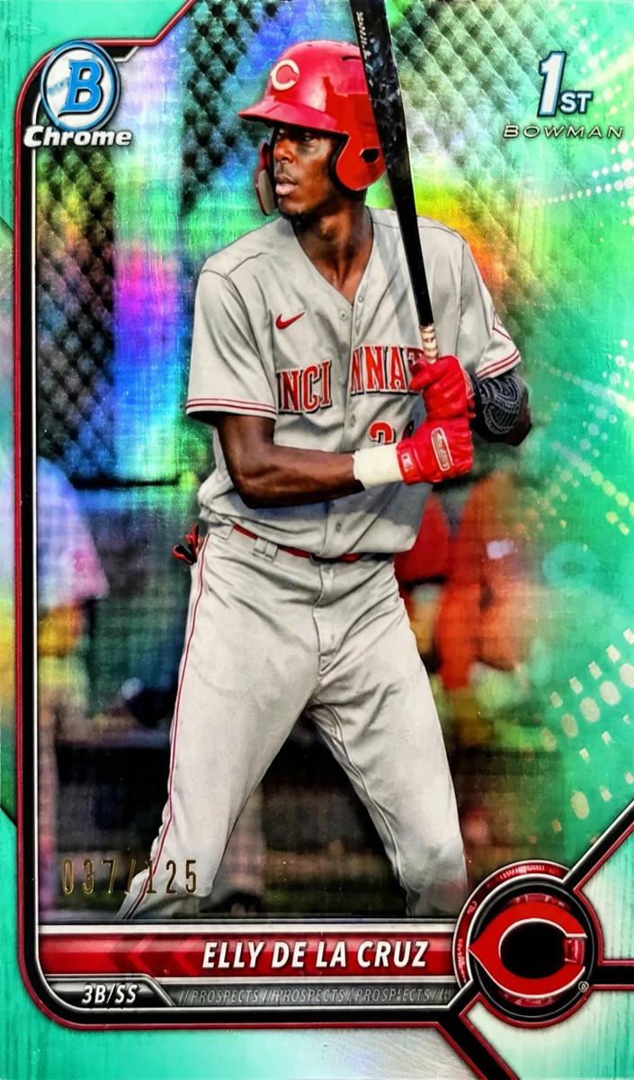 2022 Bowman Chrome #BCP50 Elly De La Cruz front