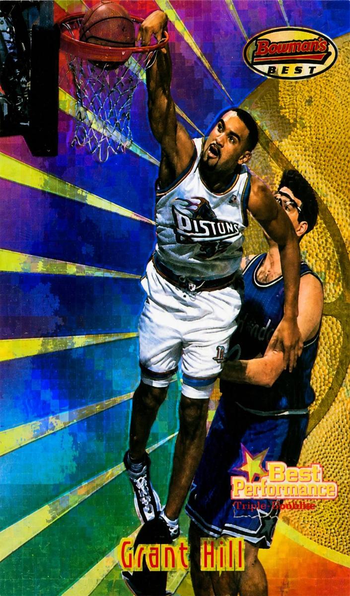 1997 Grant Hill [Atomic Refractor] #91