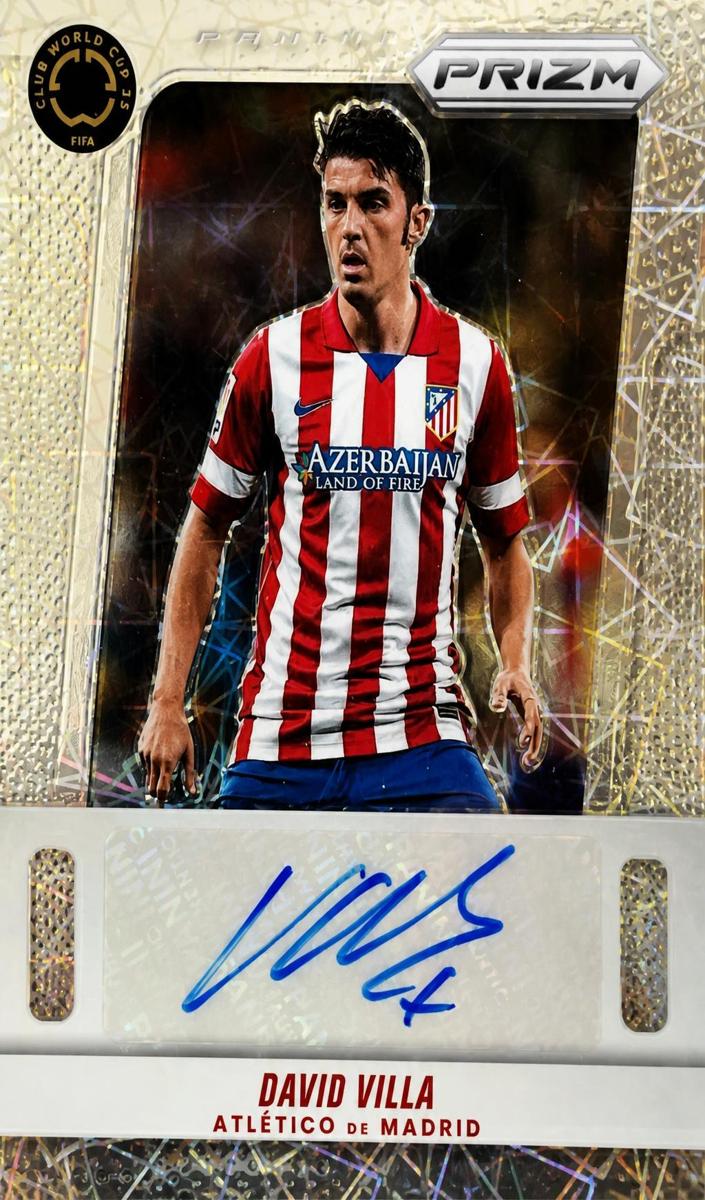 2025 Panini Prizm FIFA Club World Cup David Villa #FA-DV card