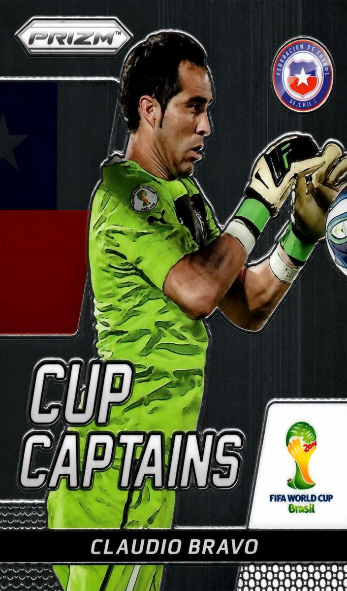 2014 Panini Prizm World Cup Claudio Bravo [Silver] #4 card