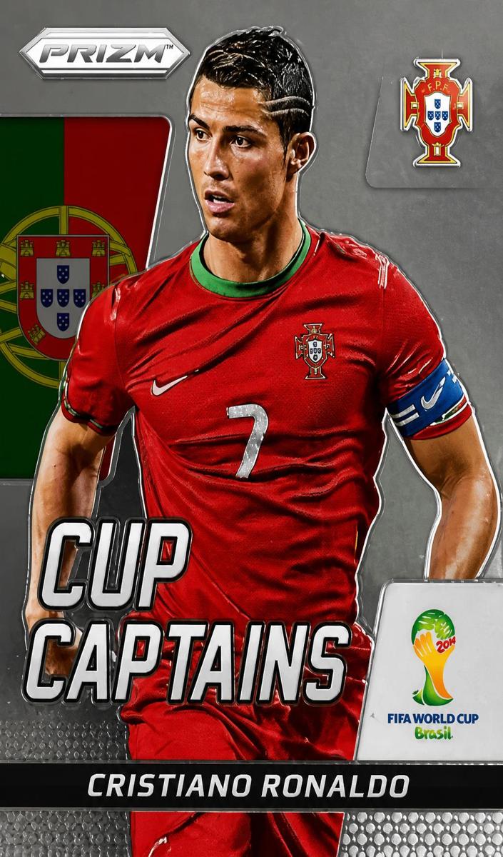 2014 Panini Prizm World Cup Cristiano Ronaldo #5 card