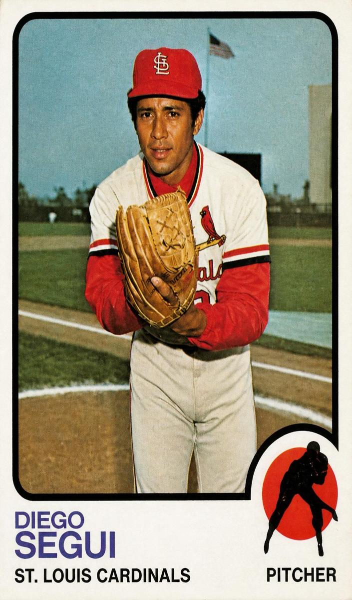 1973 Topps Diego Segui #383 card
