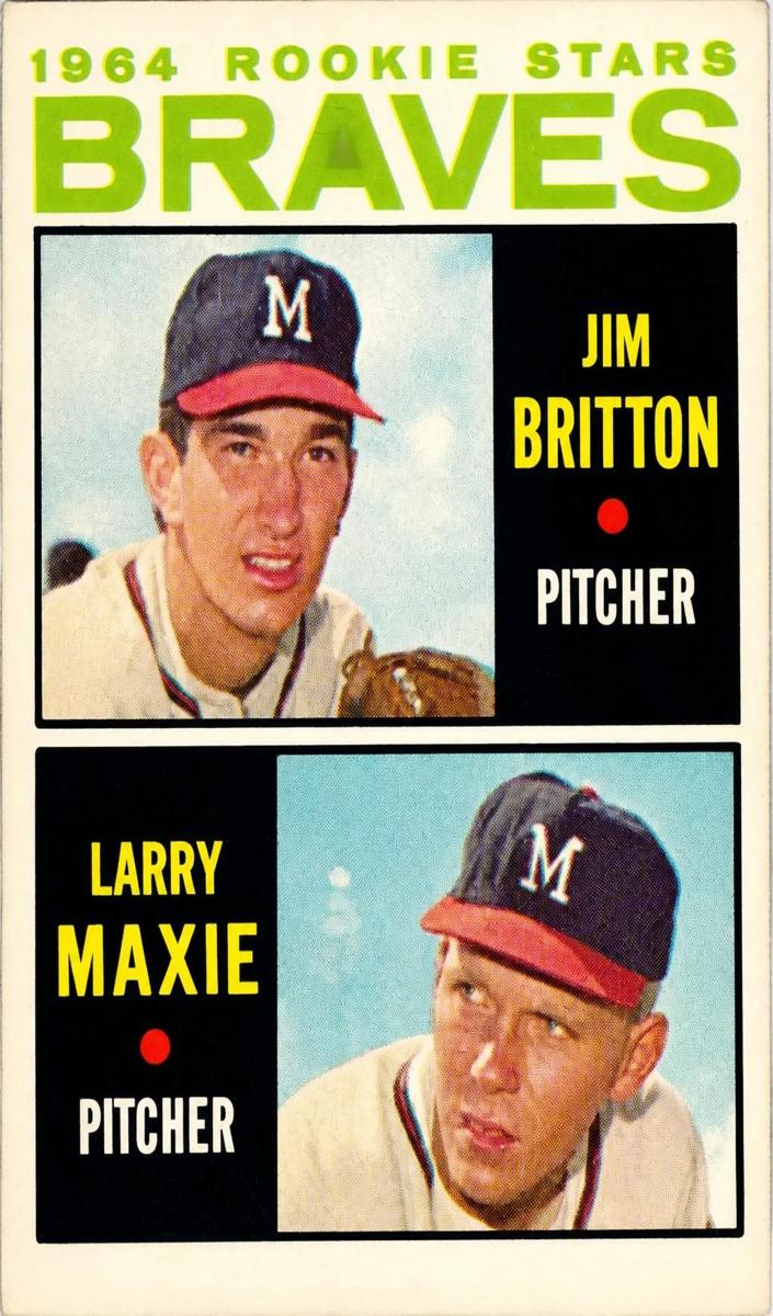1964 Topps Braves Rookies #94 card