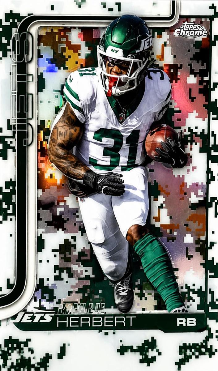 Khalil Herbert 2025 Topps Chrome Football card