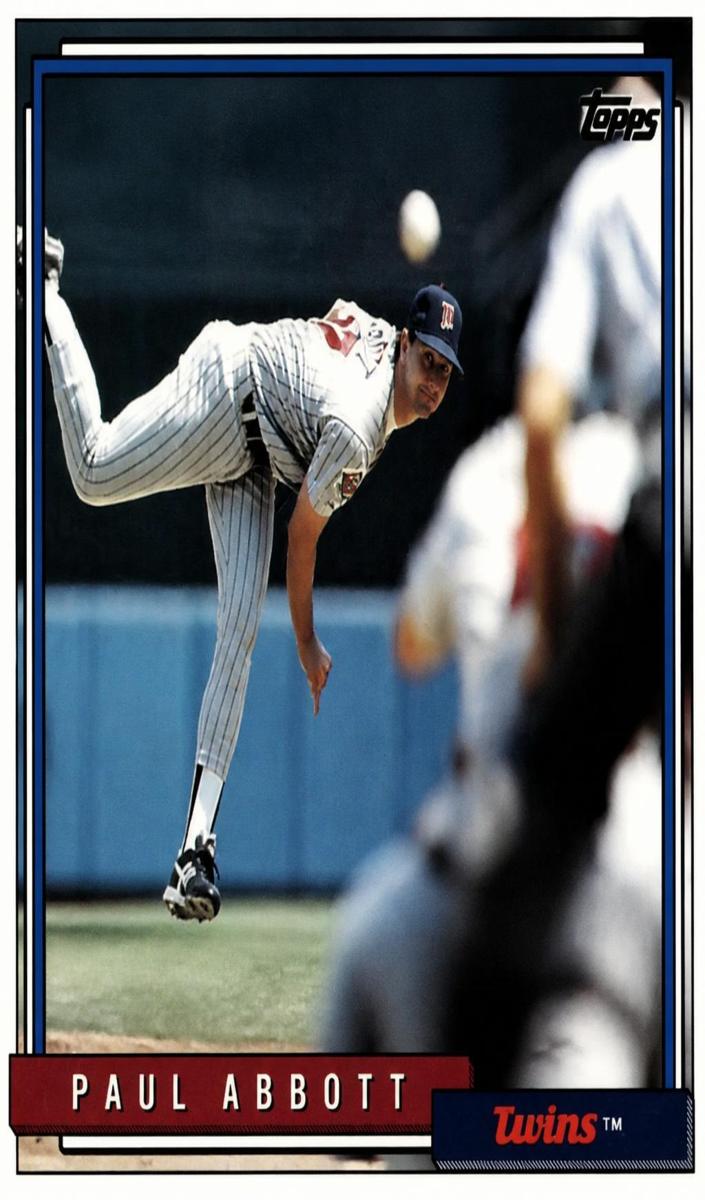 1992 Topps Paul Abbott #781 card