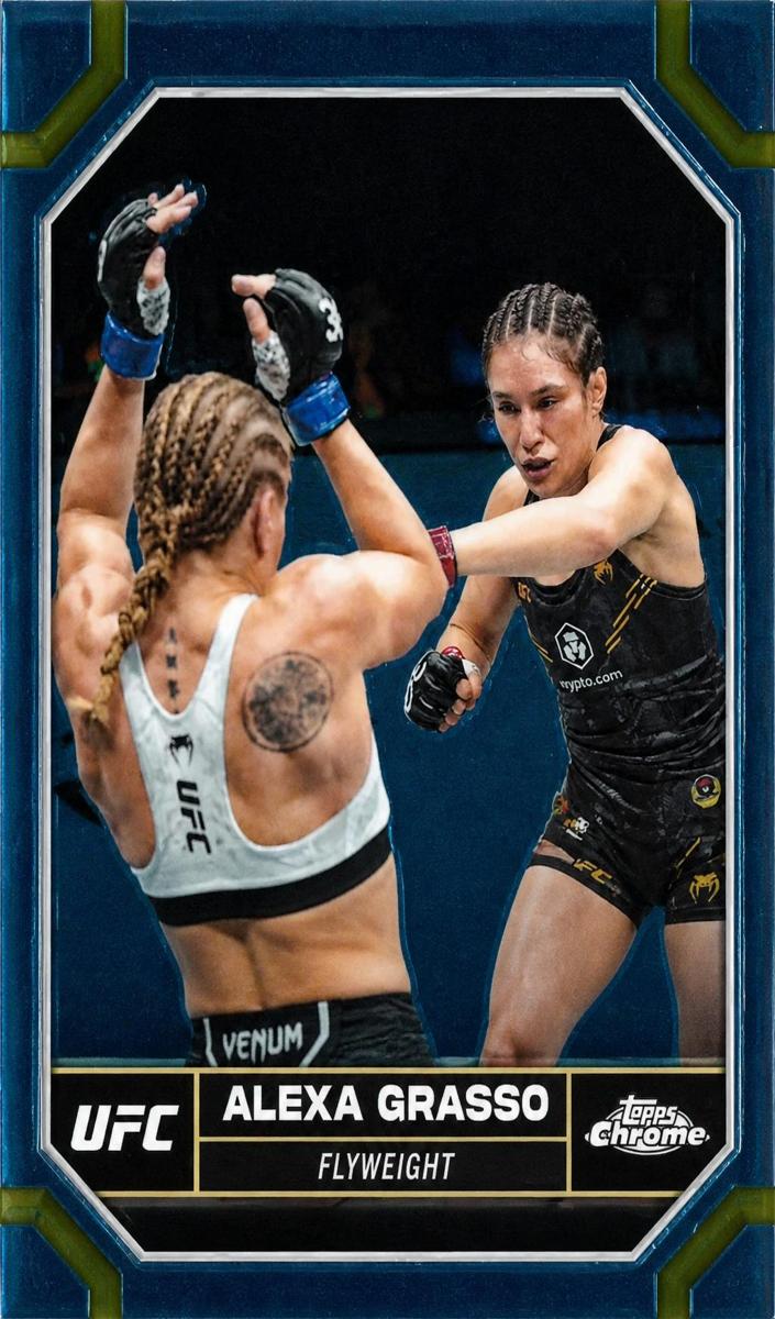 2024 Alexa Grasso [Blue Wave Refractor] #6