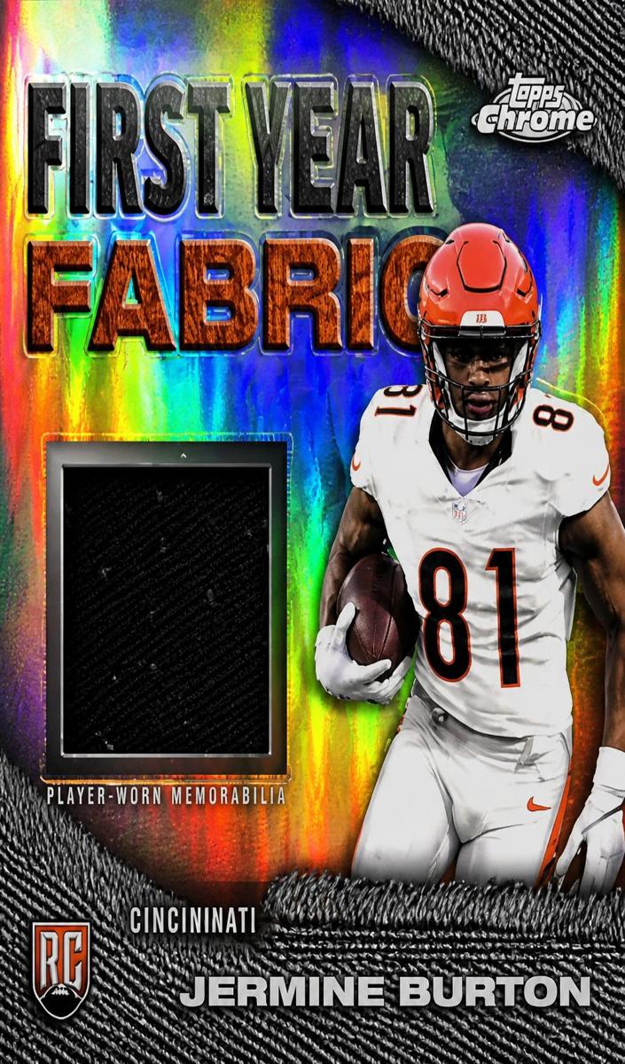 2024 Topps Chrome Jermaine Burton #FYF-JBU card