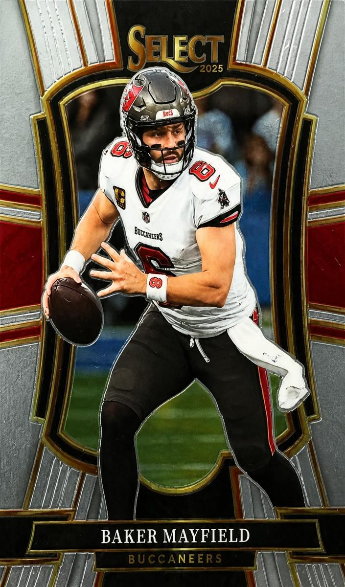 Baker Mayfield 2025 Select Football card