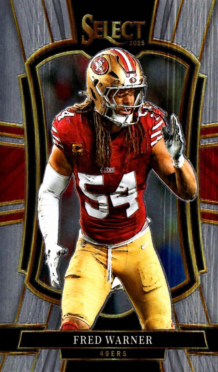Fred Warner 2025 Select Football card