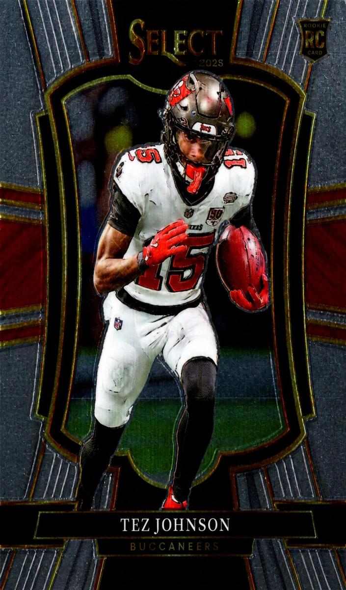 Tez Johnson 2025 Select Football card