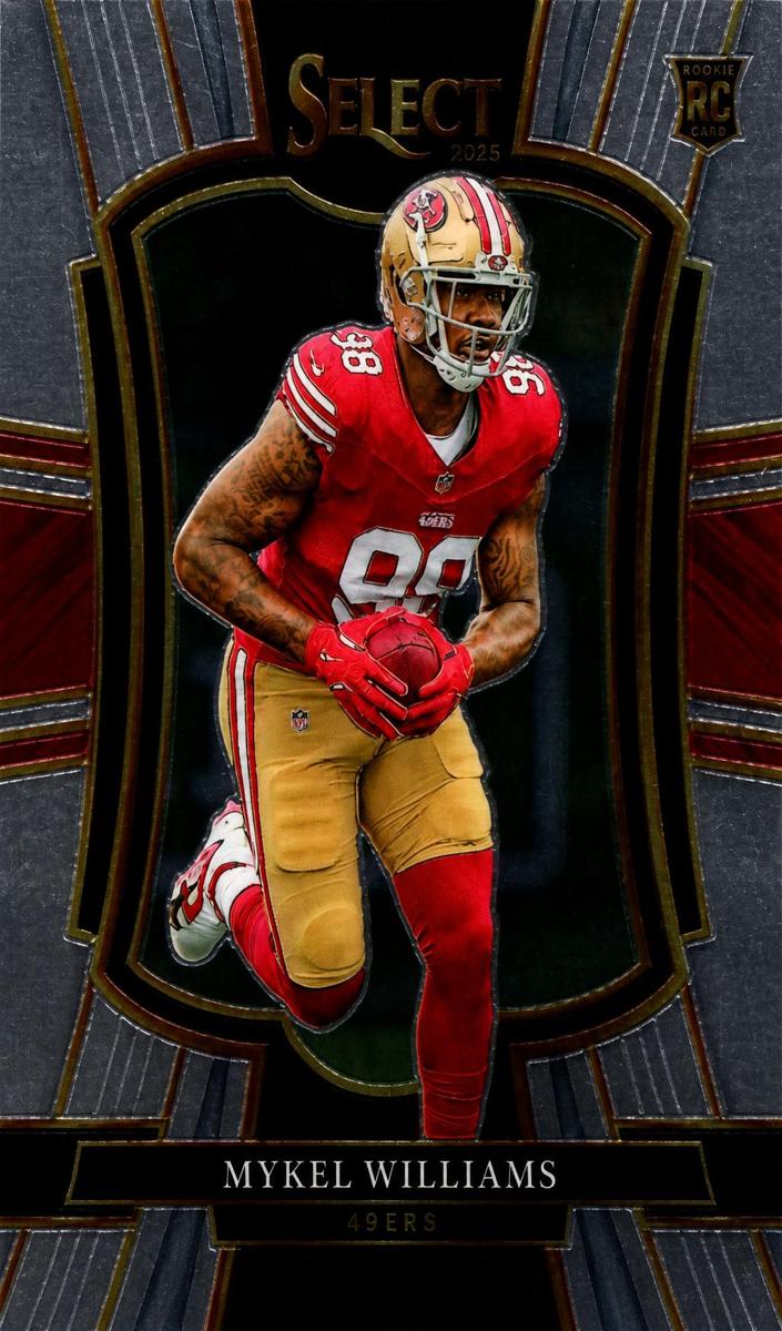 Mykel Williams 2025 Select Football card