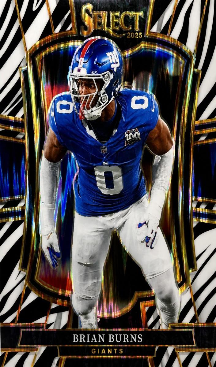 Brian Burns 2025 Select Football card
