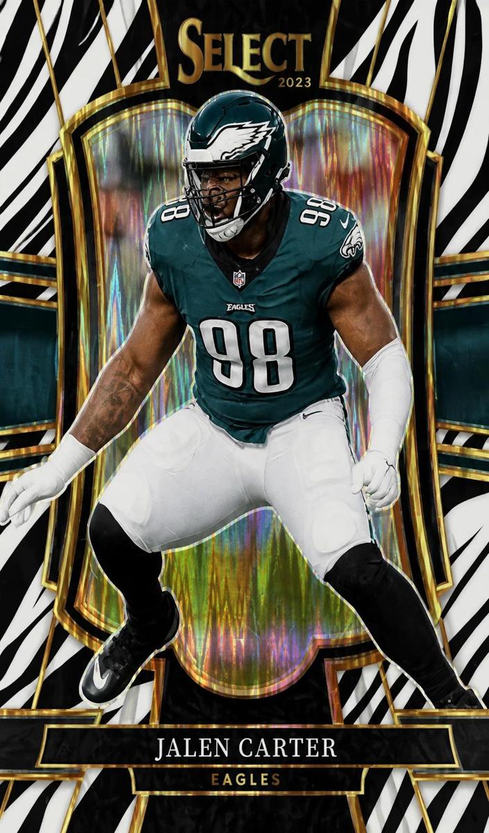 Jalen Carter 2025 Select Football card