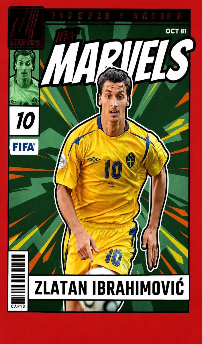 2024 Zlatan Ibrahimovic [Red] #25