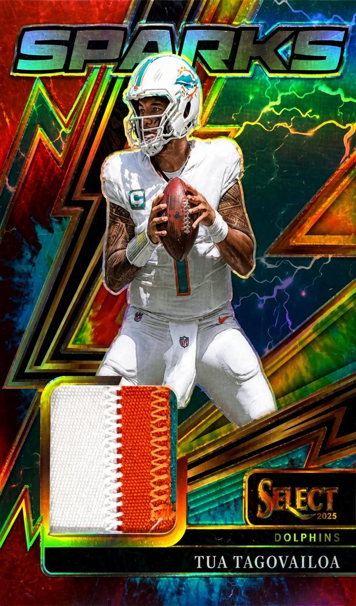 Tua Tagovailoa 2025 Select Football card