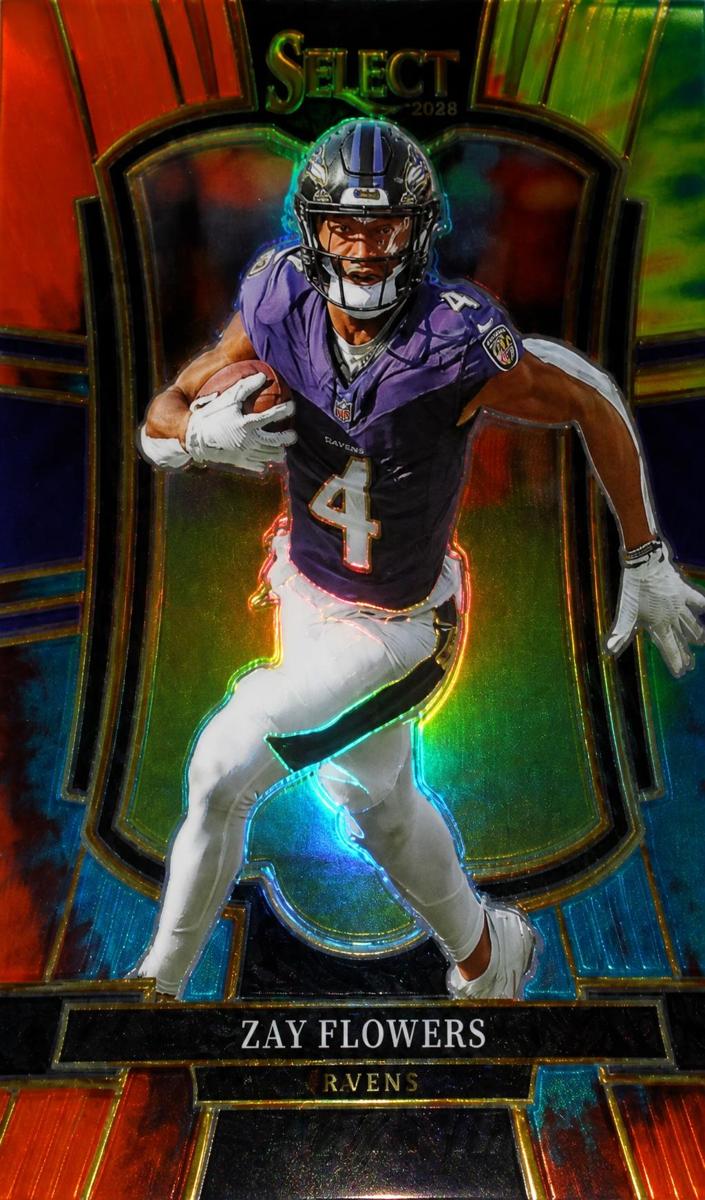 Zay Flowers 2025 Select Football card