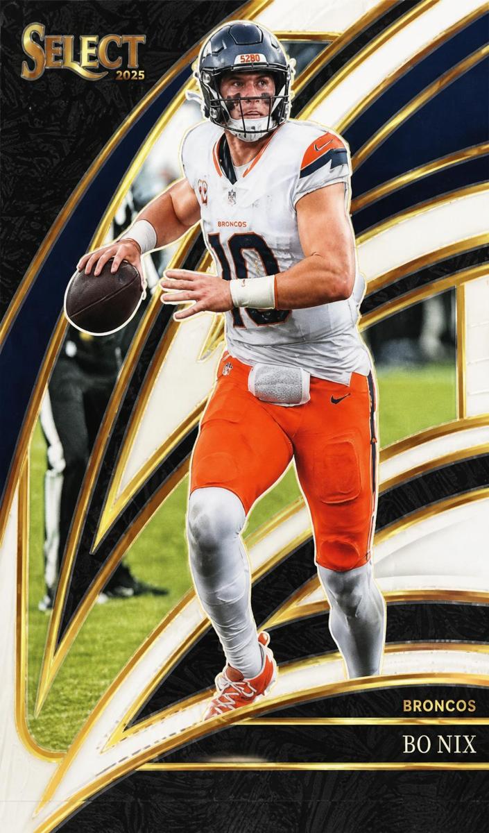 Bo Nix 2025 Select Football card