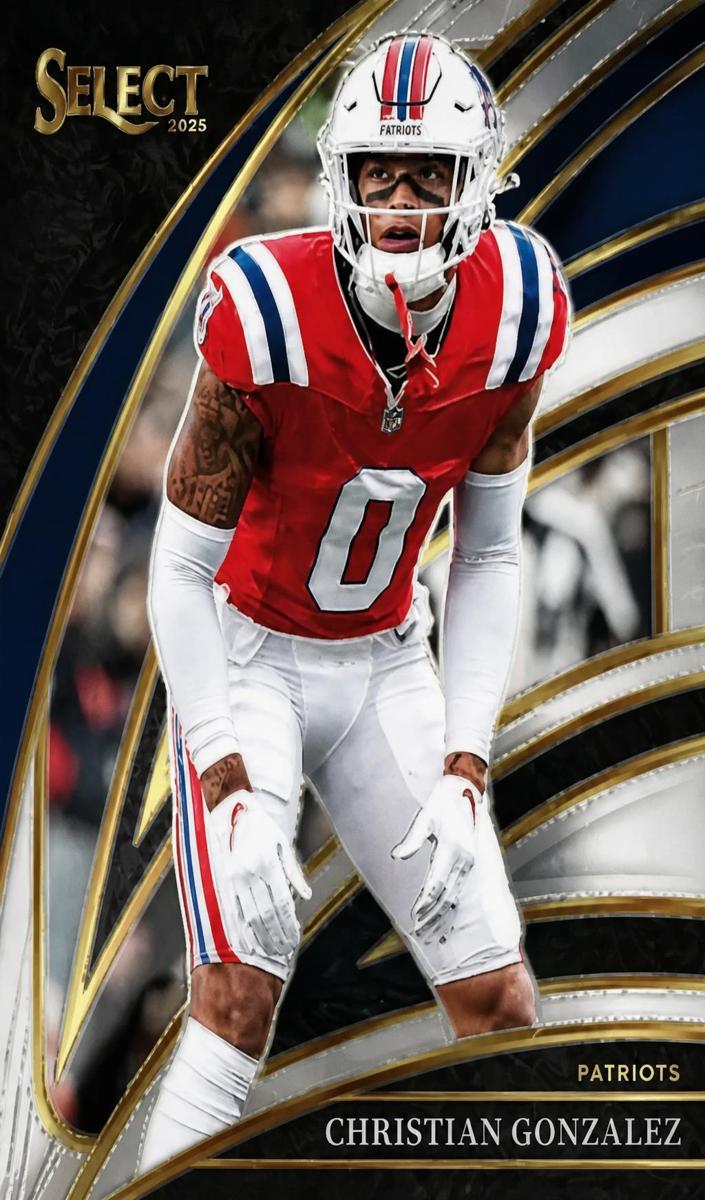Christian Gonzalez 2025 Select Football card