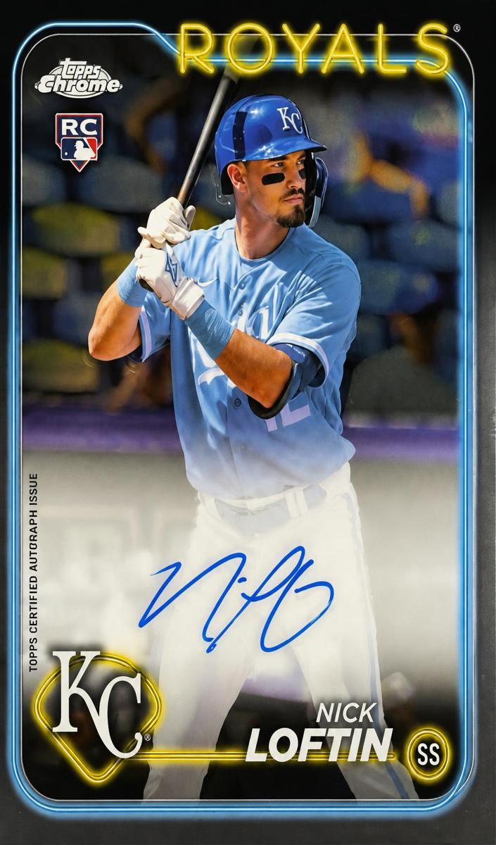 2024 Topps Chrome Nick Loftin #RA-NL card