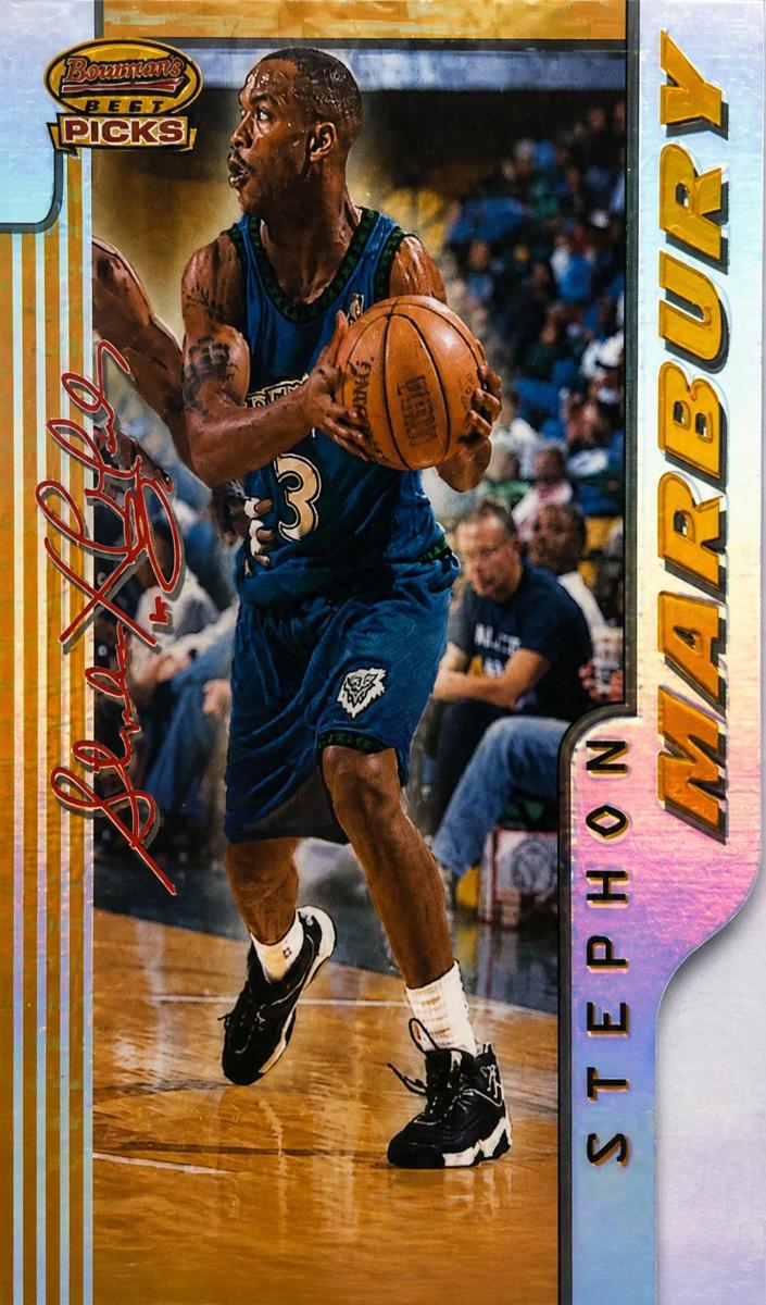 1996 Stephon Marbury [Refractor] #BP1