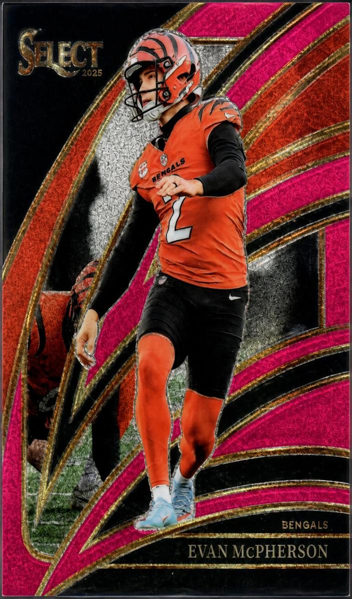 Evan McPherson 2025 Select Football card