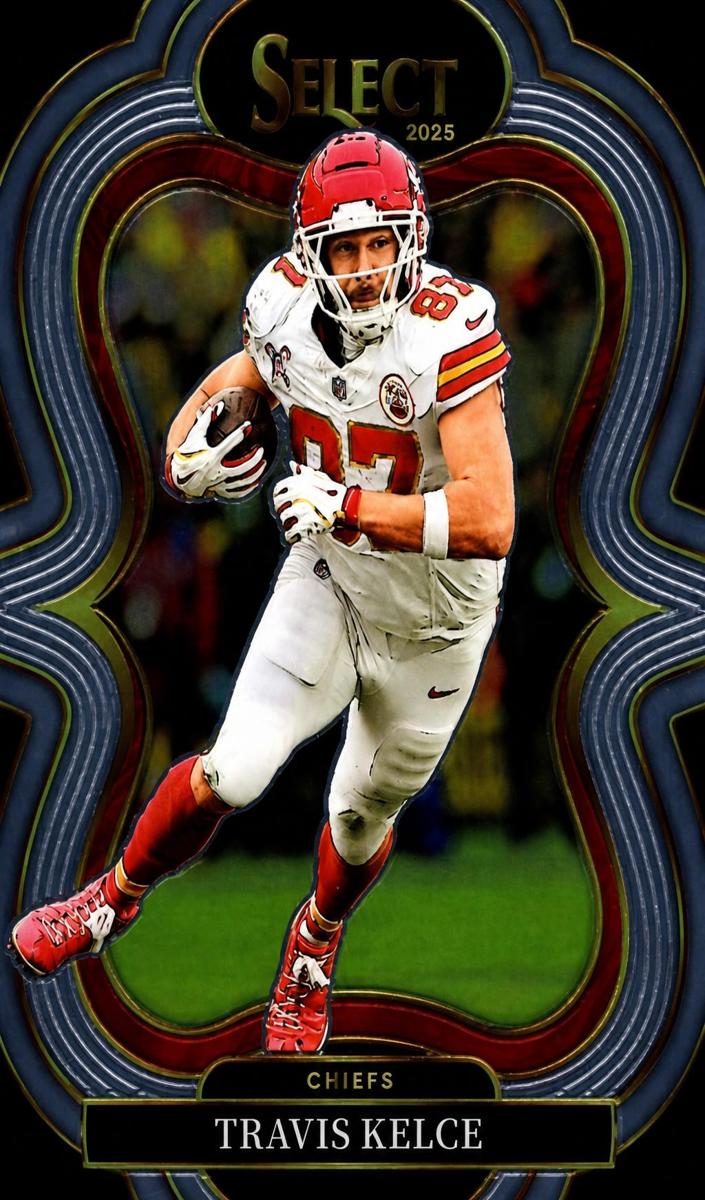 Travis Kelce 2025 Select Football card