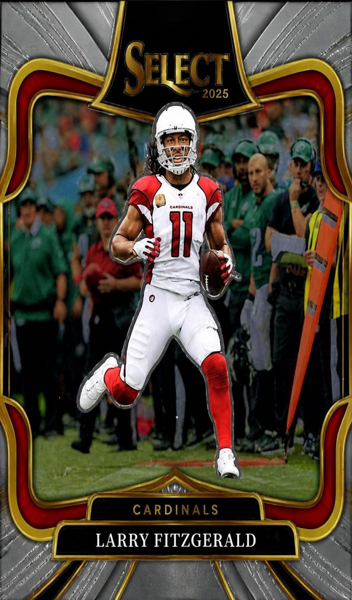 Larry Fitzgerald 2025 Select Football card