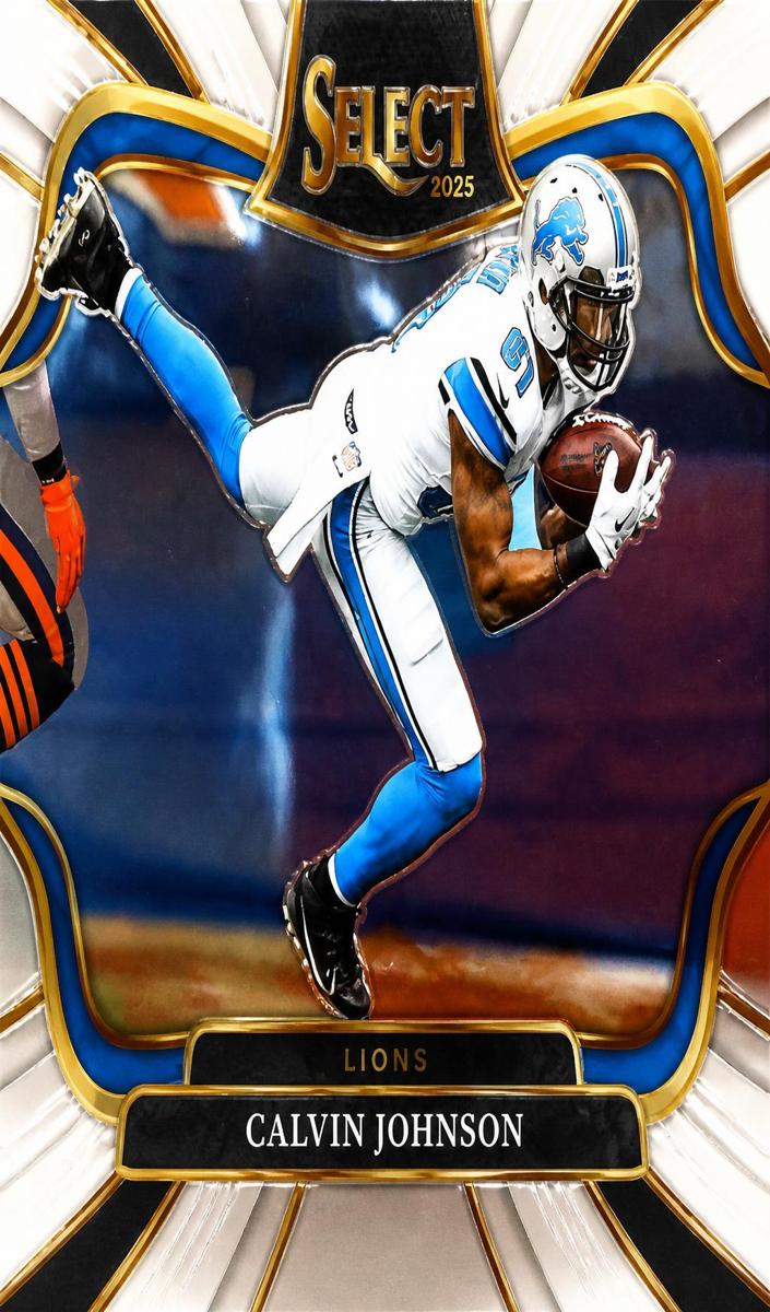 Calvin Johnson 2025 Select Football card