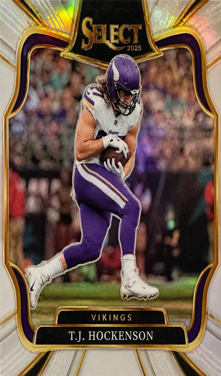 T.J. Hockenson 2025 Select Football card