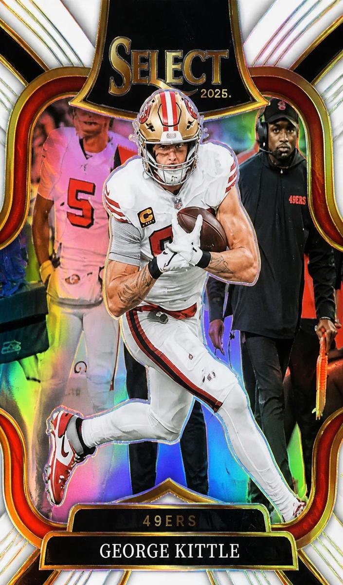 George Kittle 2025 Select Football card