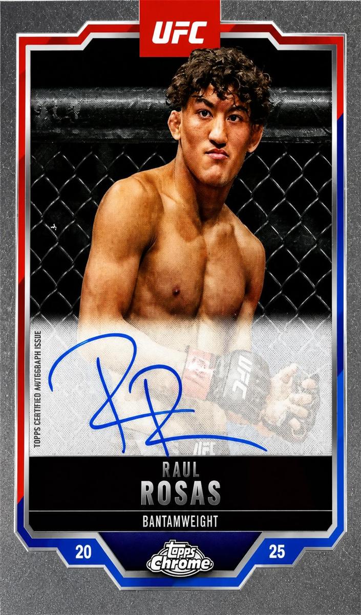2025 Topps Chrome Raul Rosas [Gold Refractor] #CVA-RR card