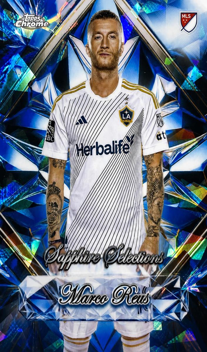 2025 Topps Chrome Sapphire MLS Marco Reus #SS-5 card
