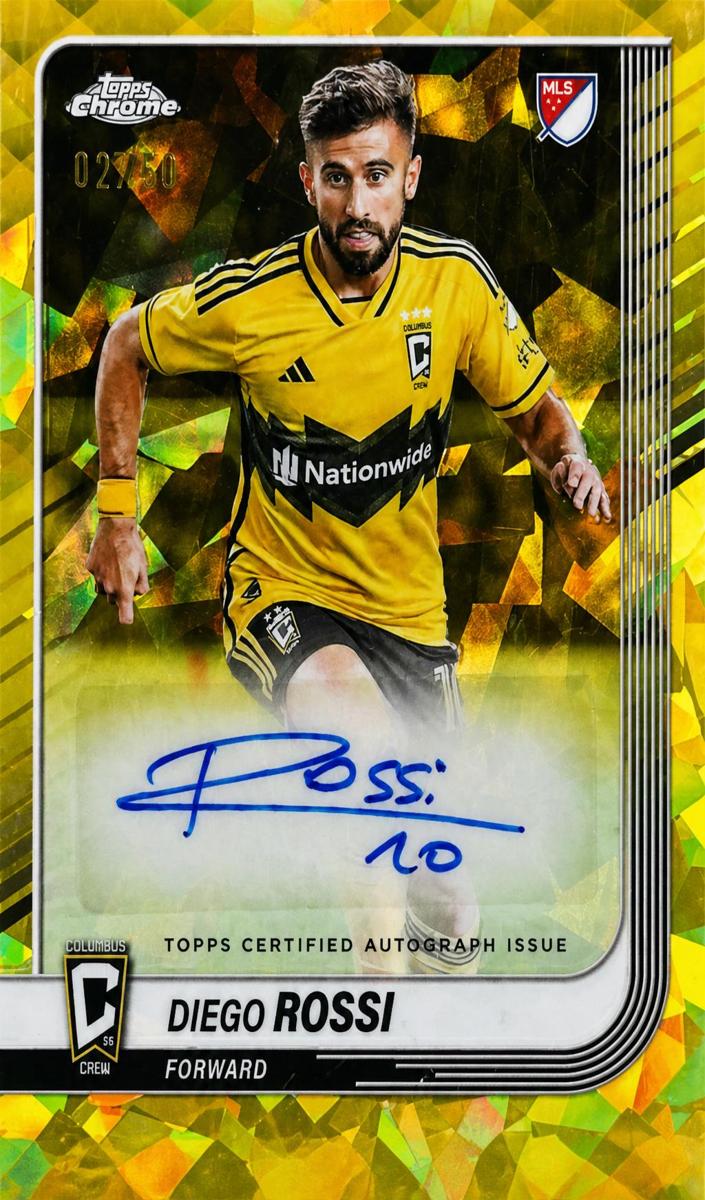 2025 Diego Rossi [Gold] #CA-DR