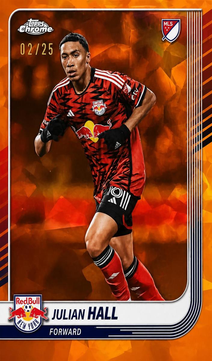 2025 Julian Hall [Orange] #16