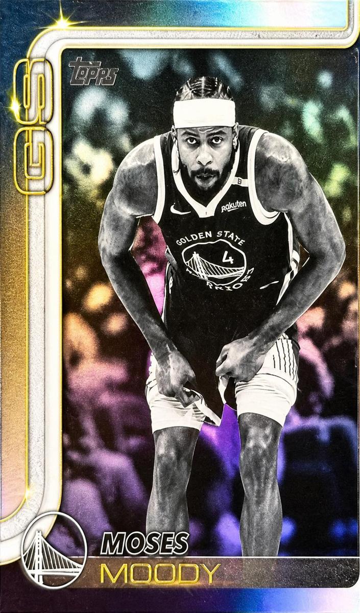 Moses Moody 2025 Topps Basketball card