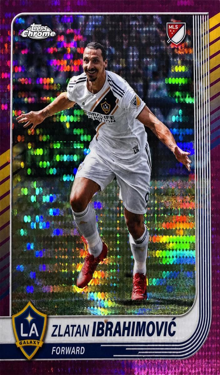 2025 Zlatan Ibrahimovic [Purple Refractor] #9