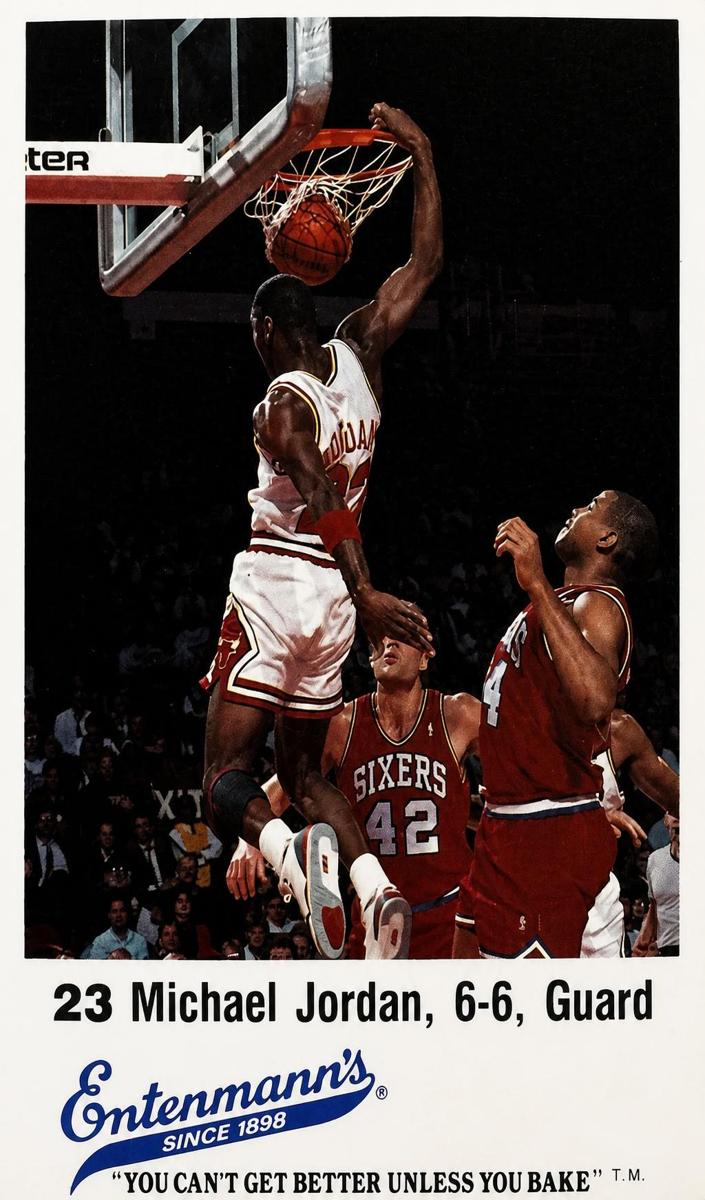 1988 Michael Jordan [Ball in hoop] #NNO