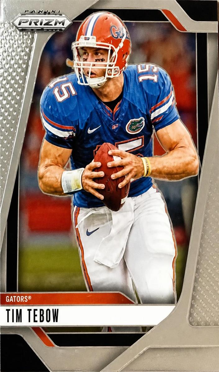 Tim Tebow 2025 Prizm Draft Picks card